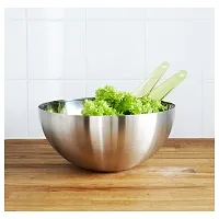 Ikea RINNIG Serving Bowl, Stainless Steel, 20 cm (8)-thumb1