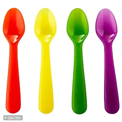 Ikea Plastic Kalas Spoon, Multicolour/Set of 4