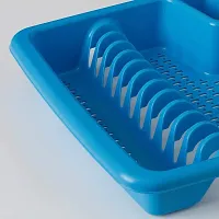 IKEA Dish Rack/Drainer, Polypropylene Plastic, 46 x 36 cm (Blue)-thumb2