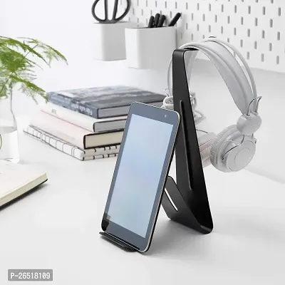Ikea Mojlighet Tabletop Headset and Tablet Stand [Black 004.342.77]-thumb4