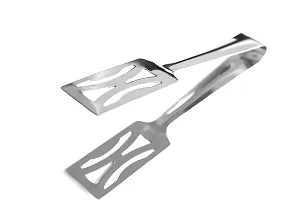 Ikarus 18/10 Steel Pastry Tong_ Silver (8.5 in)-thumb1