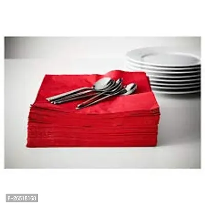 KELLI FANTASTISK Paper napkin, red24x24 cm-thumb3