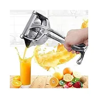 Ikarus Aluminium Manual Juicer for Fruits with Lemon Squeezer  Cutter, Hand Juicer, Manual Hand Press Juicer Machine, Manual Fruit Juicer, Orange Juicer, Lemon Juicer for Fruits Vegetables-thumb1