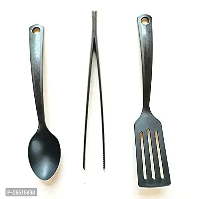 Ikea 3 Piece Kitchen Utensil Set, Black