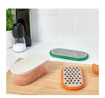 Uppfylld Grater with Container, Set of 4, Mixed Colours-thumb4