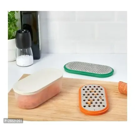 Uppfylld Grater with Container, Set of 4, Mixed Colours-thumb5