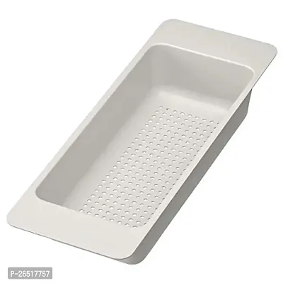 Ikea GRUNDVATTNET Colander, Kitchen Sink Dish Drainer and Fruits, Vegetables Strainer and Storage Organizer,Grey