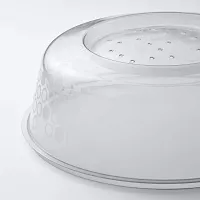 Ikea Polypropylene plastic Microwave Splatter Lid (Grey, 26 Cm, 10 Prickig)-thumb3