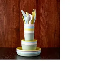 Ikea Kalas 18-Piece BPA-Free Flatware Set, Multicolored-thumb3