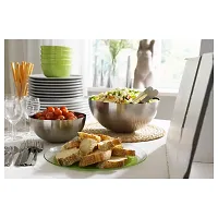 Ikea RINNIG Serving Bowl, Stainless Steel, 20 cm (8)-thumb3