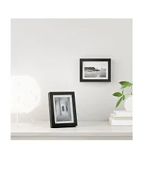 Ikea Fiberboard Photo Frame (4X6, 10X15 Cm, Black) Tabletop, Wall Mount-thumb3