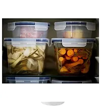 Ikea Plastic Container- 1.4 liters, Transparent-thumb2