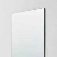 IKEA Simple, Stylish Designing Mirror with Double-Sided Tape Easily Stick On Walls  Suitable for 13X18Cm Frames in Bathroom, Hallway and Bedroom, 13X18Cm-thumb3