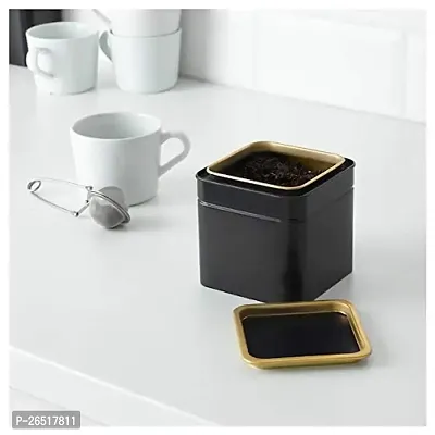 Ikea BLOMNING Coffee/Tea tin, 10x10x10 cm (4x4x4)-thumb2