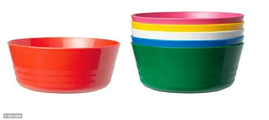 Ikea Plastic Dinner Set - 6 Pieces, Multicolor-thumb2