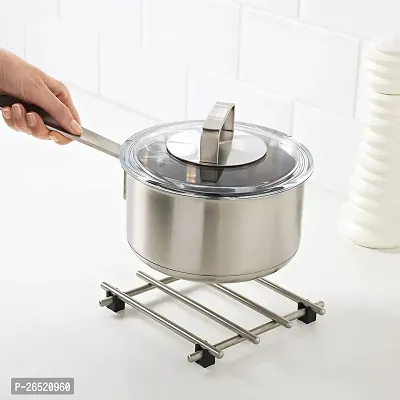 Ikea L?MPLIG Sot Stand, Stainless Steel18x18 Cm-thumb2