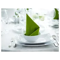 IKEA FANTASTISK - Paper napkin, medium green / - 40x40 cm by Ikea-thumb3