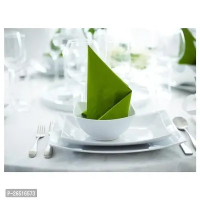 IKEA FANTASTISK - Paper napkin, medium green / - 40x40 cm by Ikea-thumb4