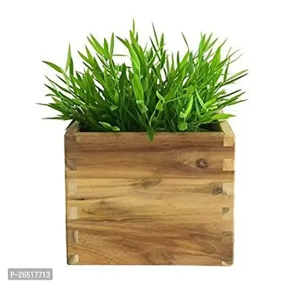 Ikea Artificial House Bamboo Plant with Bamboo Pot (Multicolour, 1 Piece)-thumb4