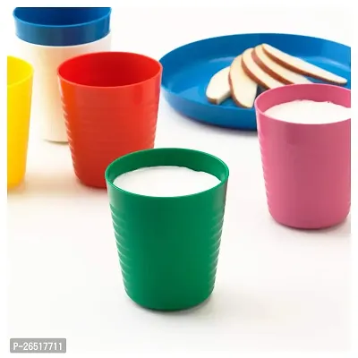 Ikea Polypropylene Plastic Kalas Mug (Multicolour) 6 Pack-thumb2