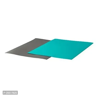 FINFORDELA Bendable Chopping Board, 28x36 cm (Dark Turquoise and Grey)