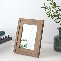 IKEA Simple, Stylish Designing Mirror with Double-Sided Tape Easily Stick On Walls  Suitable for 13X18Cm Frames in Bathroom, Hallway and Bedroom, 13X18Cm-thumb2