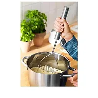 Ikea KONCIS Potato Masher, Stainless Steel (Length: 0.390 m (15)) with TSS Cotton Balls (5 Pieces)-thumb1