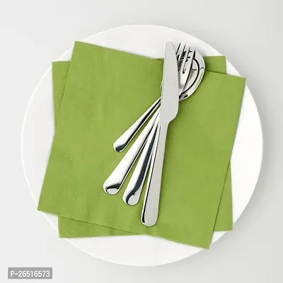 IKEA FANTASTISK - Paper napkin, medium green / - 40x40 cm by Ikea-thumb3