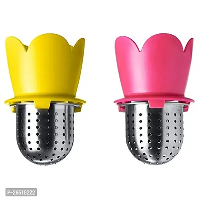 Ikea Tea Infuser Light red/Yellow (Pack of 2)