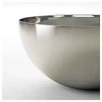 Ikea RINNIG Serving Bowl, Stainless Steel, 20 cm (8)-thumb2