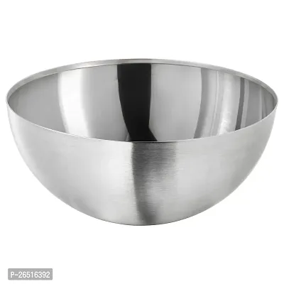 Ikea RINNIG Serving Bowl, Stainless Steel, 20 cm (8)