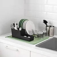 Ikea NYSKOLJD PU Foam Dish Drying Mat, (44x36cm, Green)-thumb2
