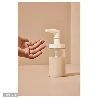 Ikea Glass Soap Dispenser, 17 cm (6 ?)/250 ml 8 oz, White (Pack of 2) with Free one White wascloth (30 * 30), Glass-thumb3