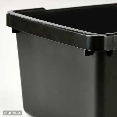 Ikea Rectangular Storage box (Black, 25x17x12 cm) -Pack of 2-thumb4