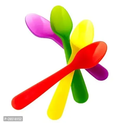 Ikea Boutique Store Kalas Spoon (Multicolour) - Pack of 4 Pieces