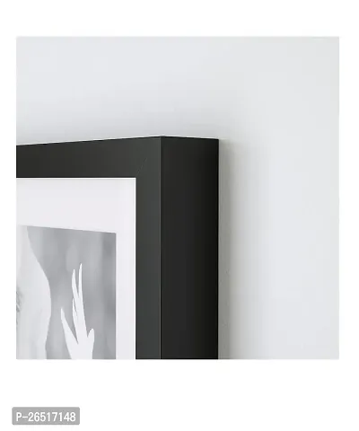 Ikea Fiberboard Photo Frame (4X6, 10X15 Cm, Black) Tabletop, Wall Mount-thumb3