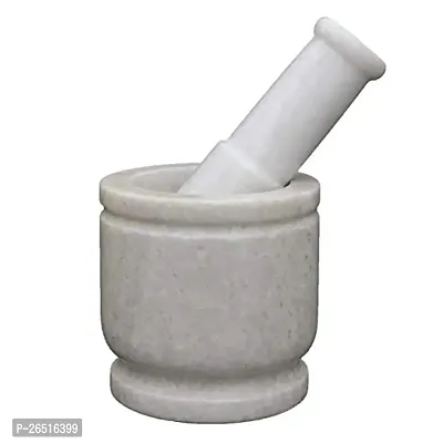 Mortar and Pestle Set, kharad, Masher Spice Mixer for Kitchen 5 inches