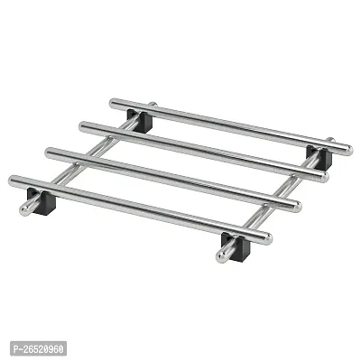 Ikea L?MPLIG Sot Stand, Stainless Steel18x18 Cm-thumb0