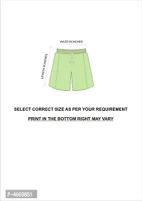 Blue Cotton Blend Regular Shorts For Men-thumb1