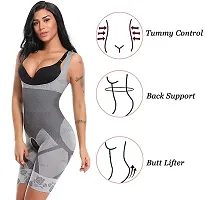 Beauty Vision Presents Women's Grey Color Cotton Lycra Shapewear (XL, Grey-1) (NEEL004)-thumb2