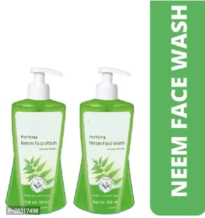 Natural Skin Care Neem Face Wash Combo Of 2-thumb0