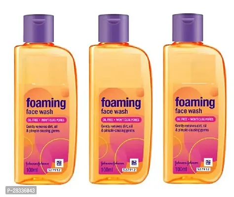 Natural Foaming Face Wash Pack of 3-thumb0