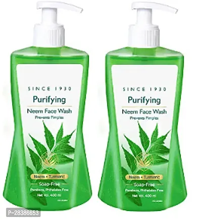 New purifying neem facewash pack of 2-thumb0