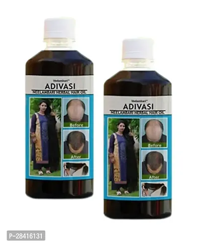 New Adivasi Herbal Hair Oil Pack Of 2-thumb0