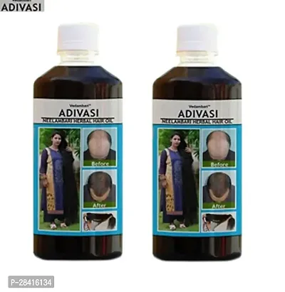 New Adivasi Herbal Hair Oil Pack Of 2-thumb0