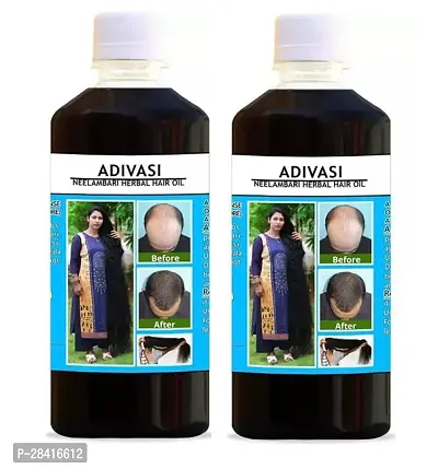 New Adivasi Herbal Hair Oil Pack Of 2-thumb0