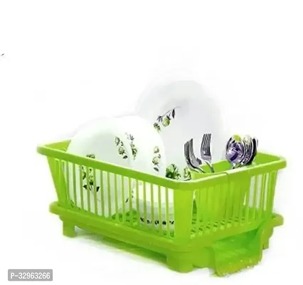 3 In 1 Durable Small Plastic Kitchen Sink With Dish Rack Drainer