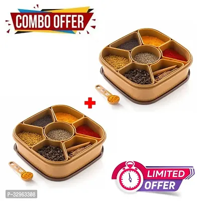 7 in 1 Masala Box Multipurpose Box Pack Of 2-thumb0