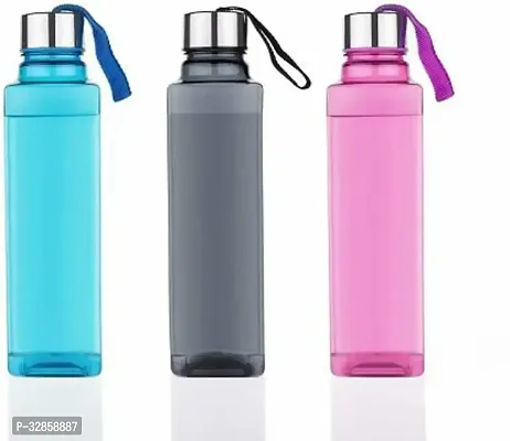 Useful Plastic Water Bottles Pack Of 3-thumb2