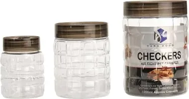 Useful Plastic Jars  Containers Pack Of 18-thumb3